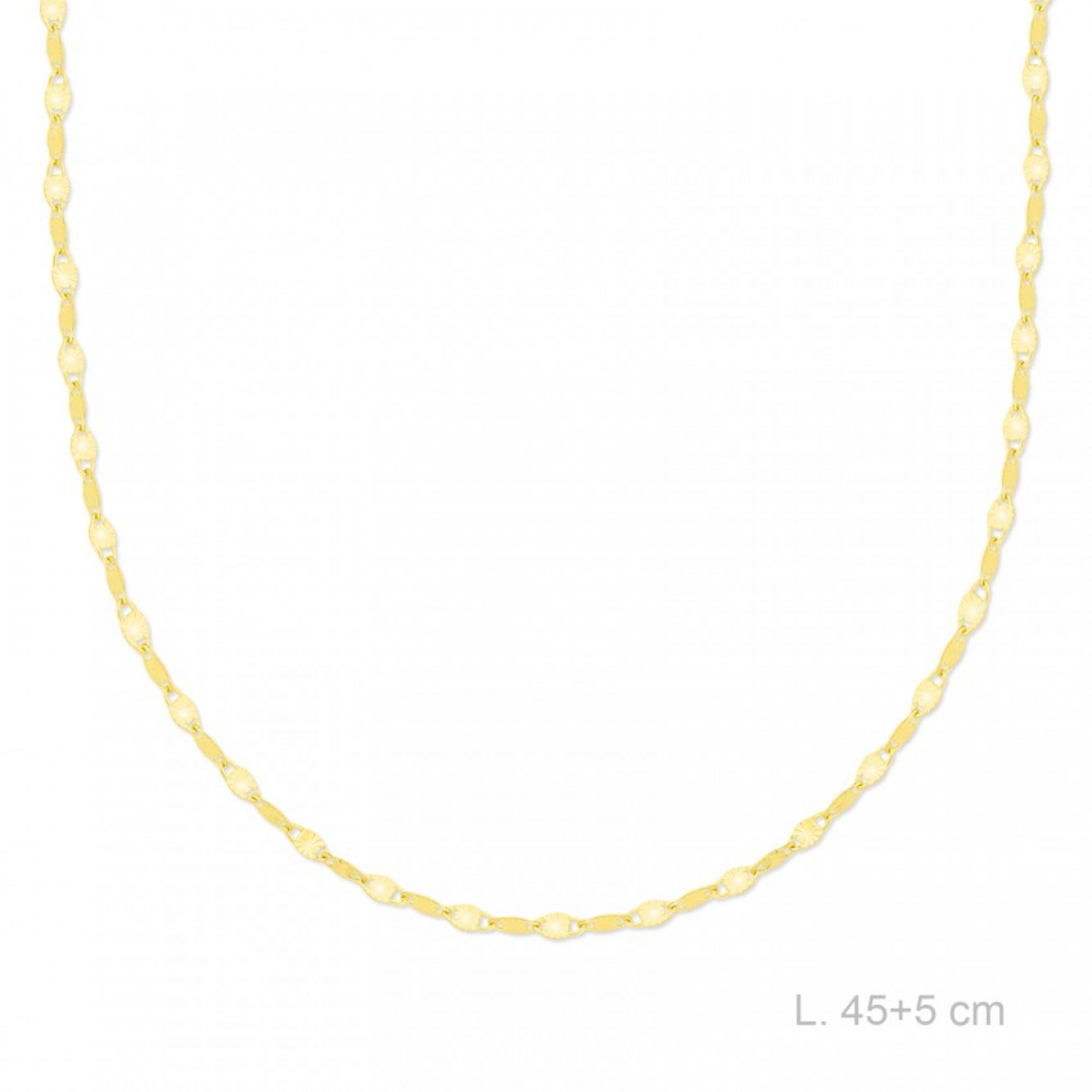 Gold plated necklace