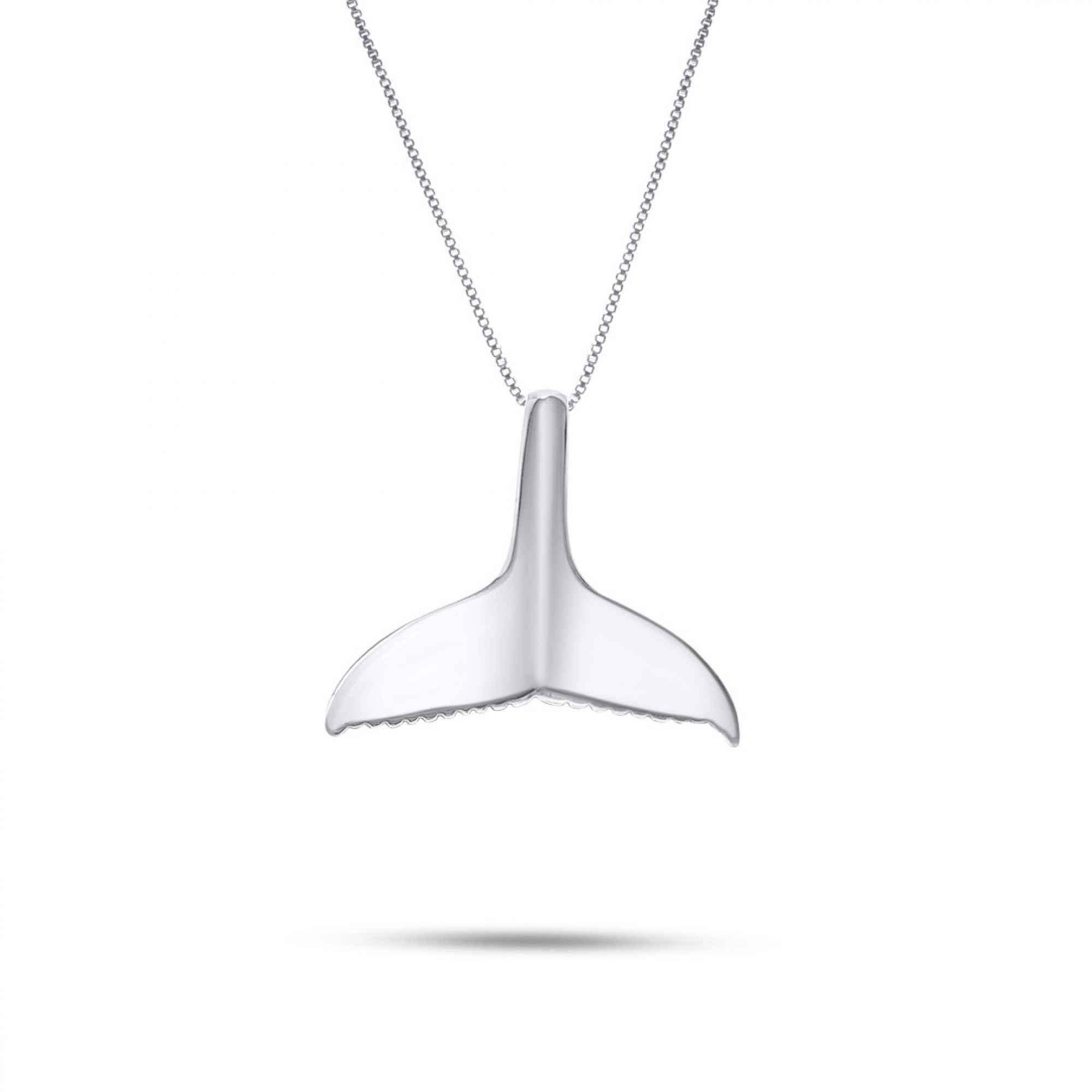 Whale tail necklace