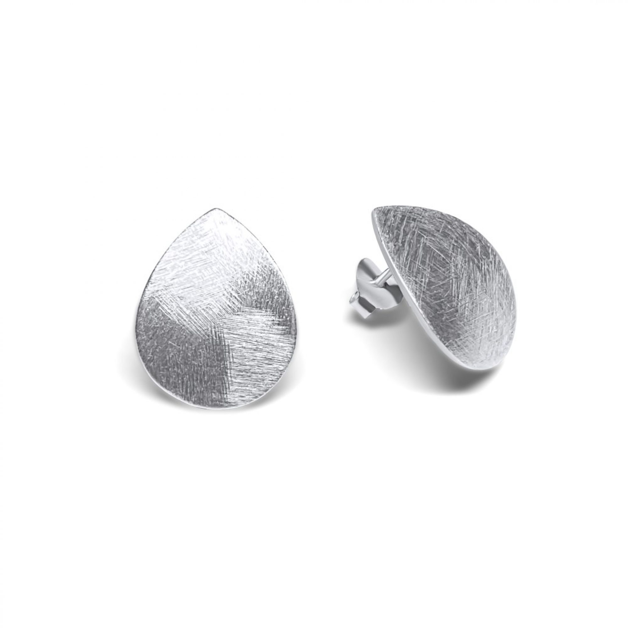 Engraved stud earrings