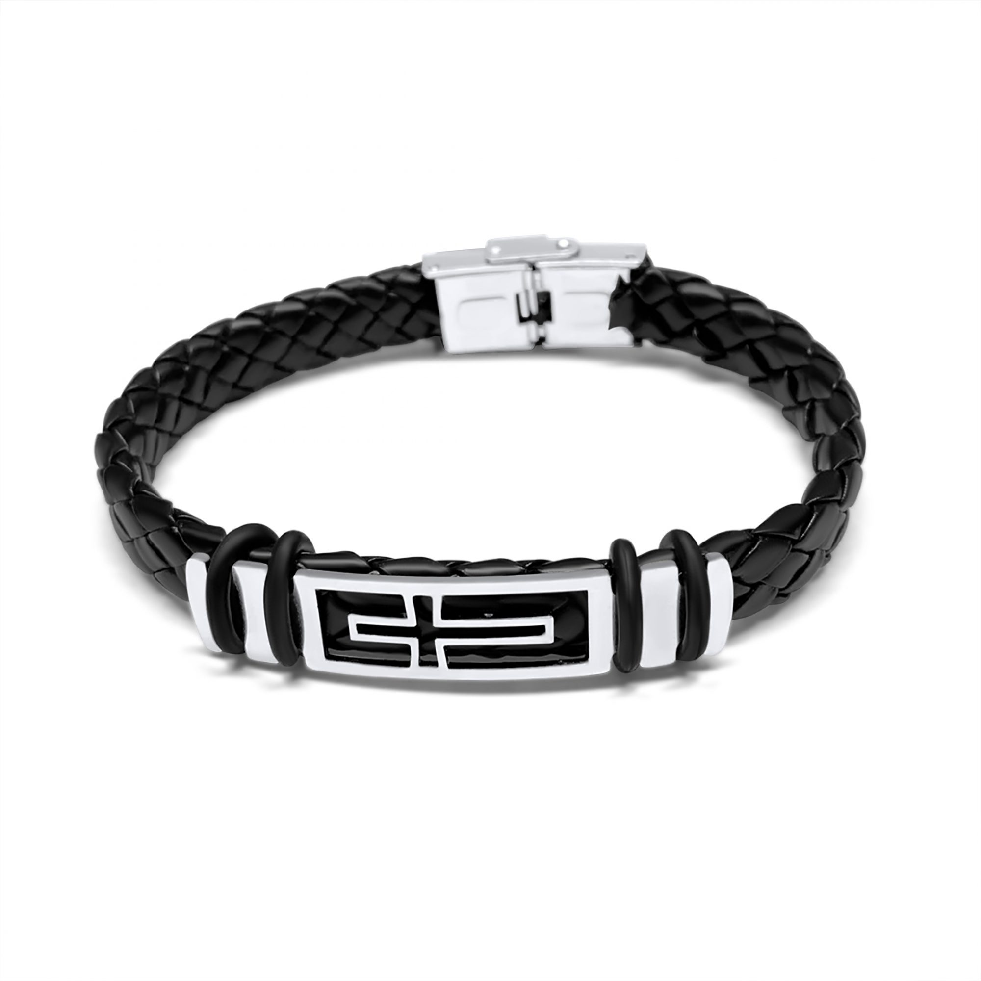 Steel-Caucho bracelet