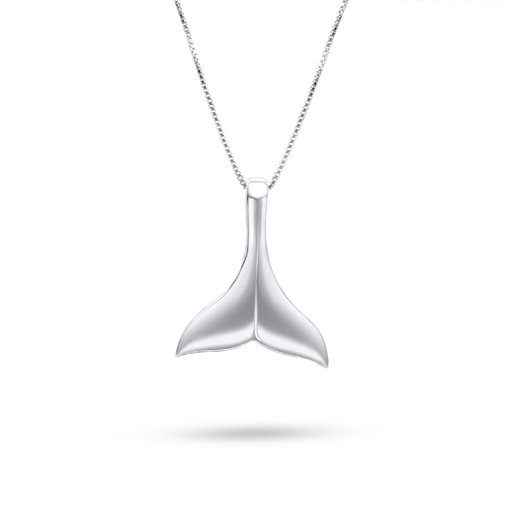 Whale tail necklace