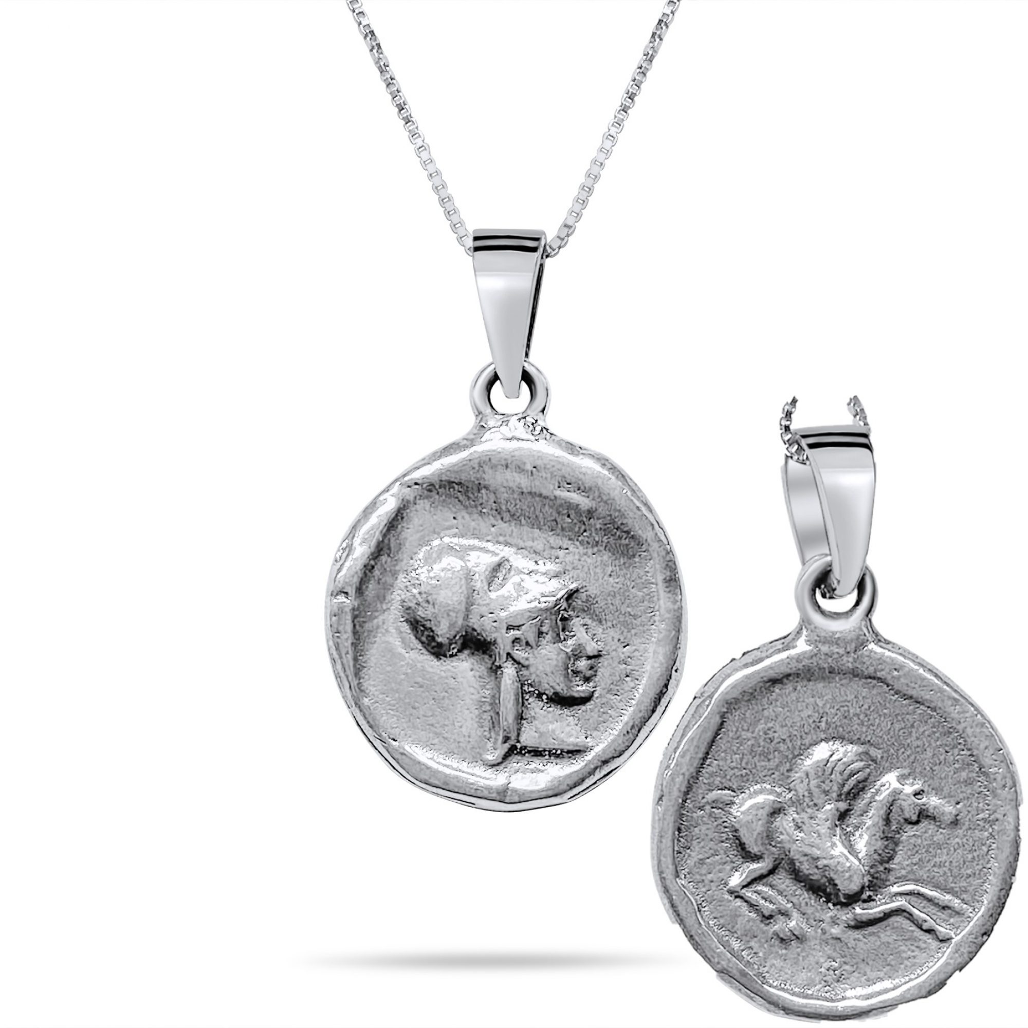 Corinthian coin necklace