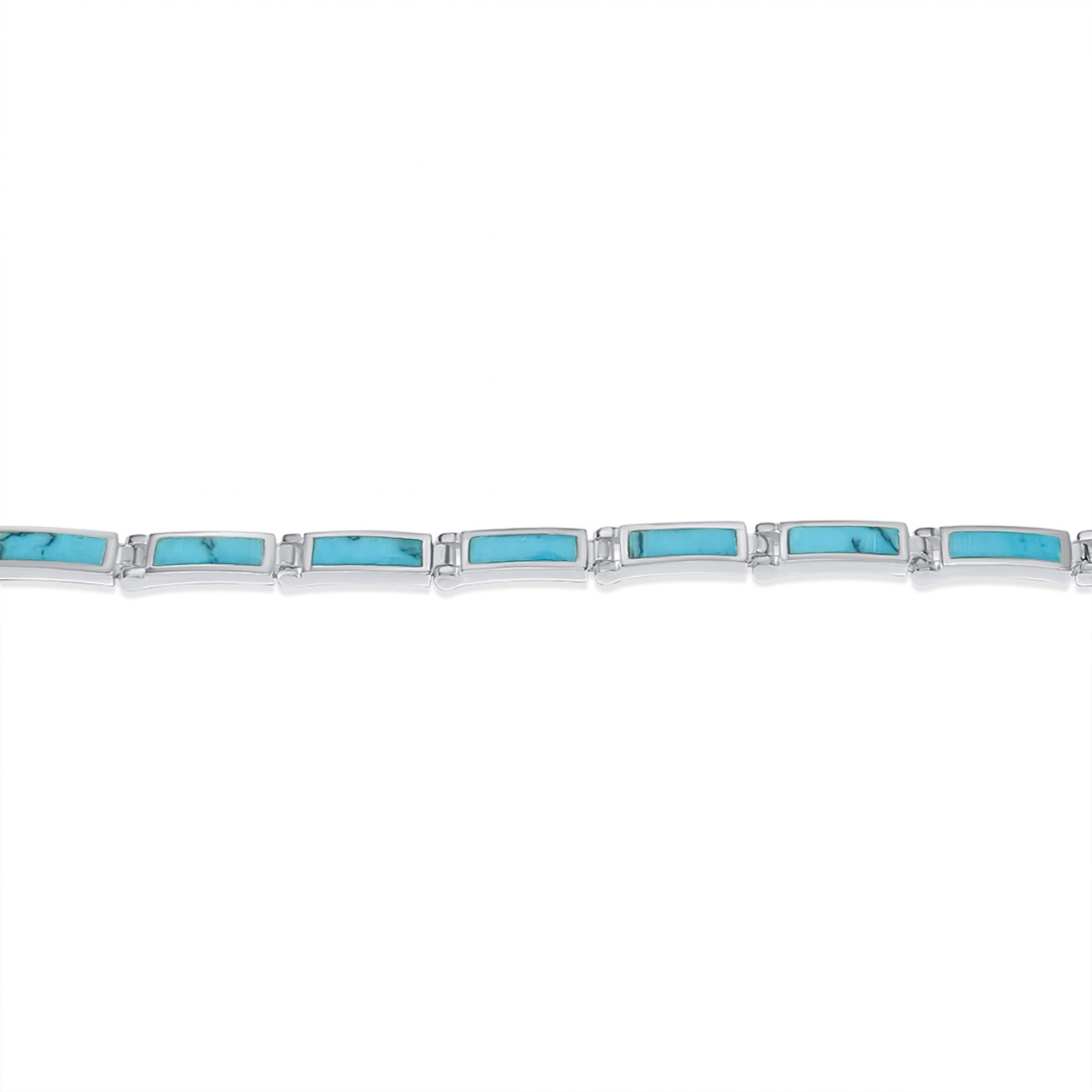 Bracelet with turquoise stones