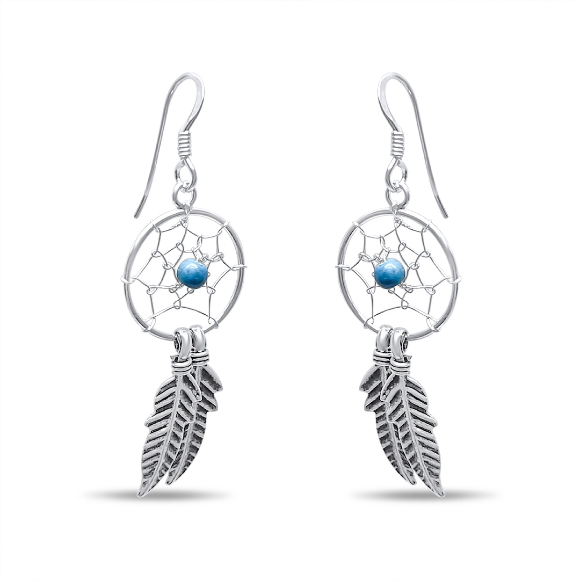 Dream catcher earrings