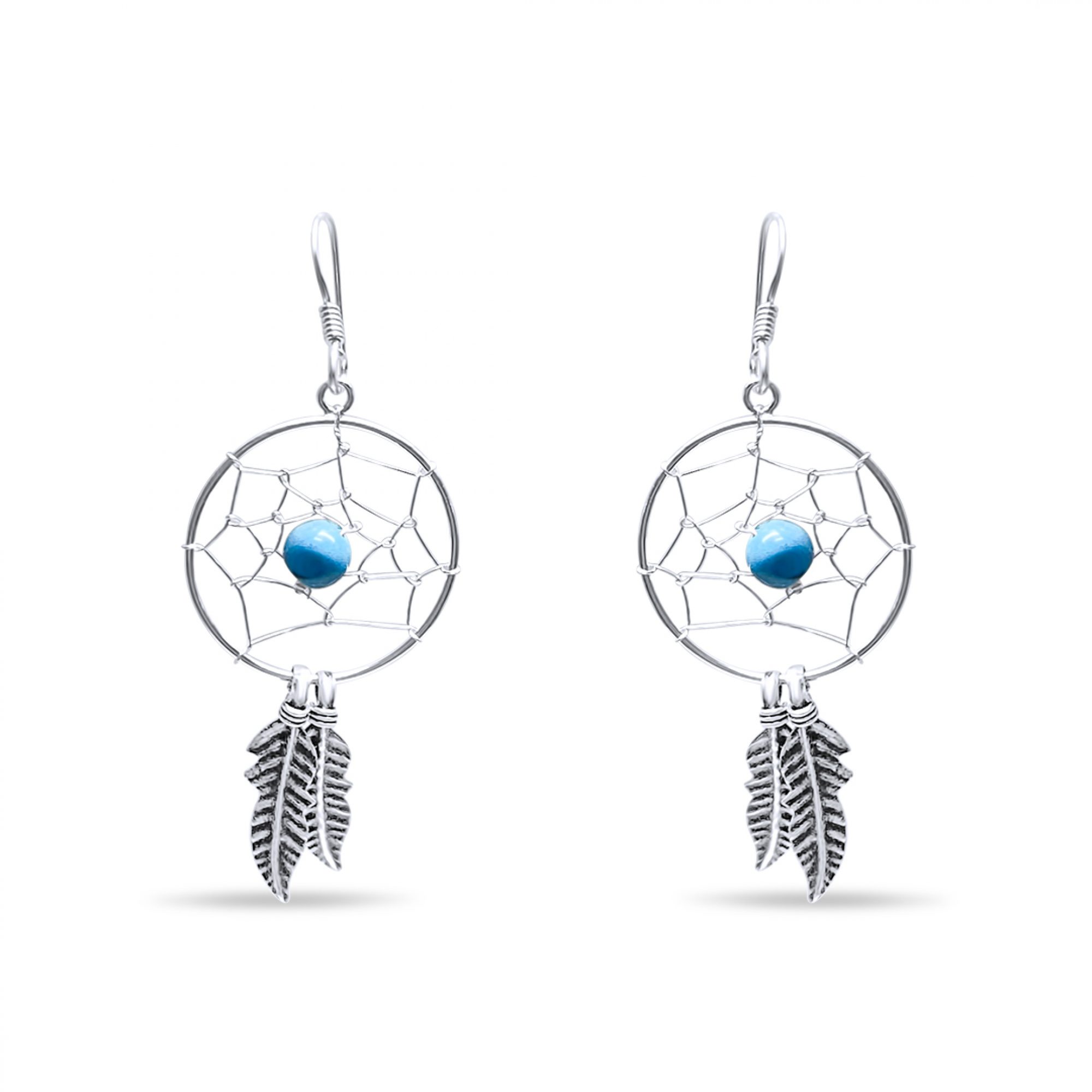 Dream catcher earrings