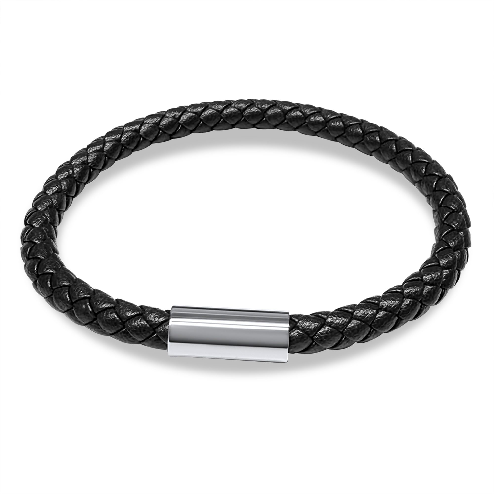 Steel-Caucho bracelet