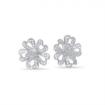 petsios Filigree stud earrings