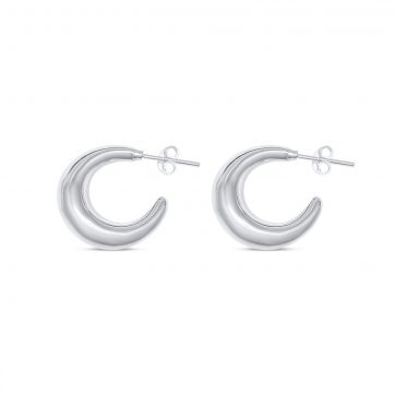 petsios Silver hoops (20mm)